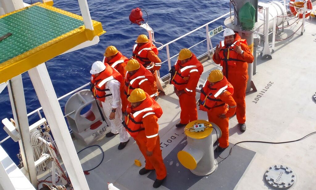 Crew Members Onboard